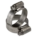 RS PRO Stainless Steel Hex Screw Worm Drive Hose Clip Band Width 12mm 25-35mm ID 145-0270