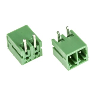 RS PRO Pluggable Terminal Block, 2-Contact, 3.5 mm Pitch, 1 Row, 8A, 300V, Polyamide 66 Housing 144-4316