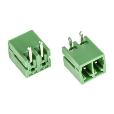 RS PRO Pluggable Terminal Block, 2-Contact, 3.5 mm Pitch, 1 Row, 8A, 300V, Polyamide 66 Housing 144-4316