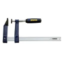 Irwin Medium Duty Pro F Clamp Black, Silver Finish 400 mm Jaw Opening 120 mm Jaw Depth 450 kg Clamping Force 10503570