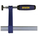 Irwin Medium Duty Pro F Clamp Black, Silver Finish 400 mm Jaw Opening 120 mm Jaw Depth 450 kg Clamping Force 10503570