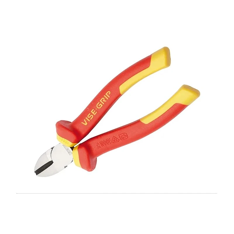 Irwin VDE/1000V Approved Diagonal Side Cutter with Alloy Steel Jaw and Bi-Metal Handle 150mm 10505865