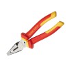 Irwin Combination Plier Smooth 1 Piece 200mm Overall Length VDE/1000V Approved, 35mm Jaw, ESD Safe 10505874