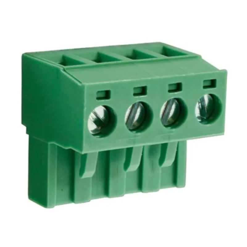 RS PRO Pluggable Terminal Block, 4-Contact, 5.08 mm Pitch, 1 Row, 450V, 15A, Nylon Housing 144-4332