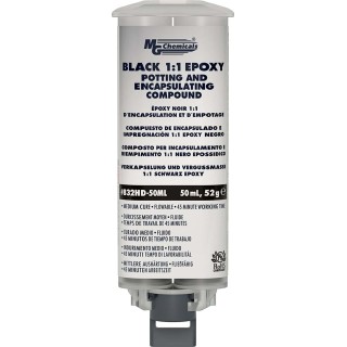 MG Chemicals Potting Compound, Flowable Electronic-Grade Epoxy, 1:1 Mix Ratio, 50 mL 832HD-50ML