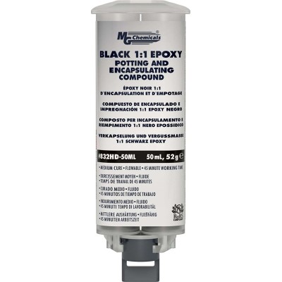 MG Chemicals Potting Compound, Flowable Electronic-Grade Epoxy, 1:1 Mix Ratio, 50 mL 832HD-50ML