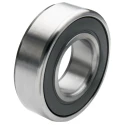 SKF Single Row Deep Groove Ball Bearing, 20 mm ID, 37 mm OD, 9 mm Width, Sealed, Sheet Metal Cage 61904-2RS1