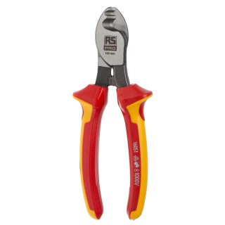 RS PRO VDE/1000V Approved Flush Cable Cutter 160 mm, Steel Jaw, 10 mm Cutting Capacity 146-3875