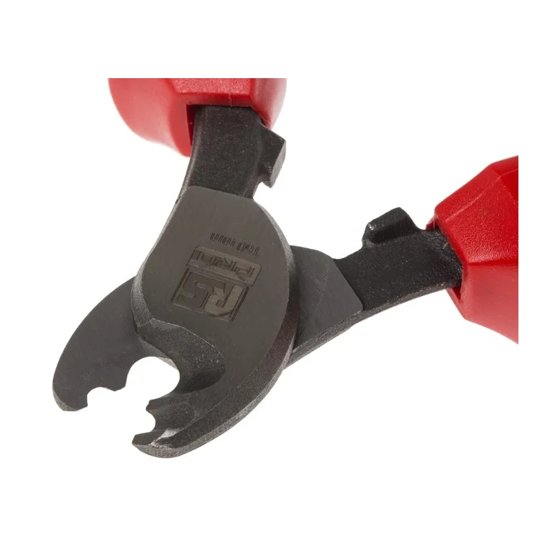 RS PRO VDE/1000V Approved Flush Cable Cutter 160 mm, Steel Jaw, 10 mm Cutting Capacity 146-3875