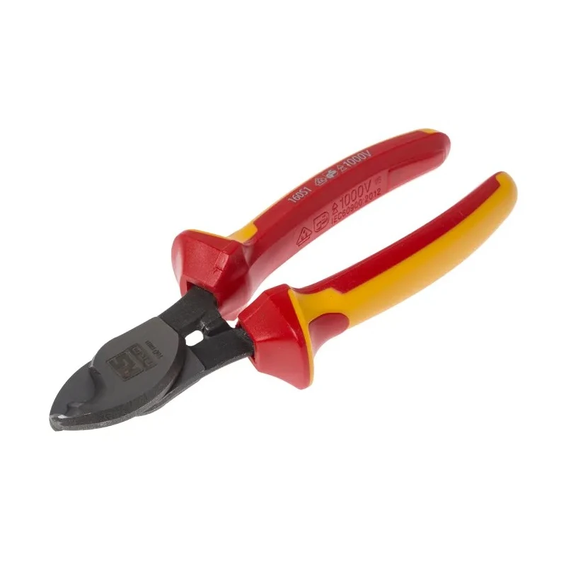 RS PRO VDE/1000V Approved Flush Cable Cutter 160 mm, Steel Jaw, 10 mm Cutting Capacity 146-3875
