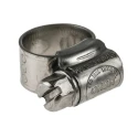 RS PRO Stainless Steel Hex Screw Worm Drive Hose Clip 9.5 mm Band Width 9.5 mm - 12 mm Inside Diameter 145-0264