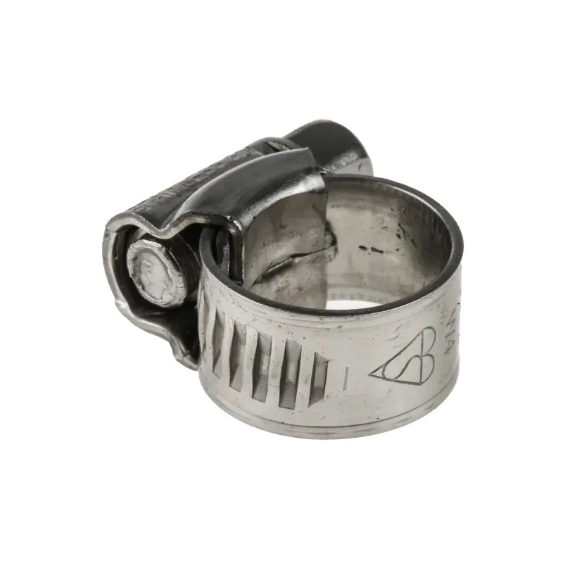 RS PRO Stainless Steel Hex Screw Worm Drive Hose Clip 9.5 mm Band Width 9.5 mm - 12 mm Inside Diameter 145-0264