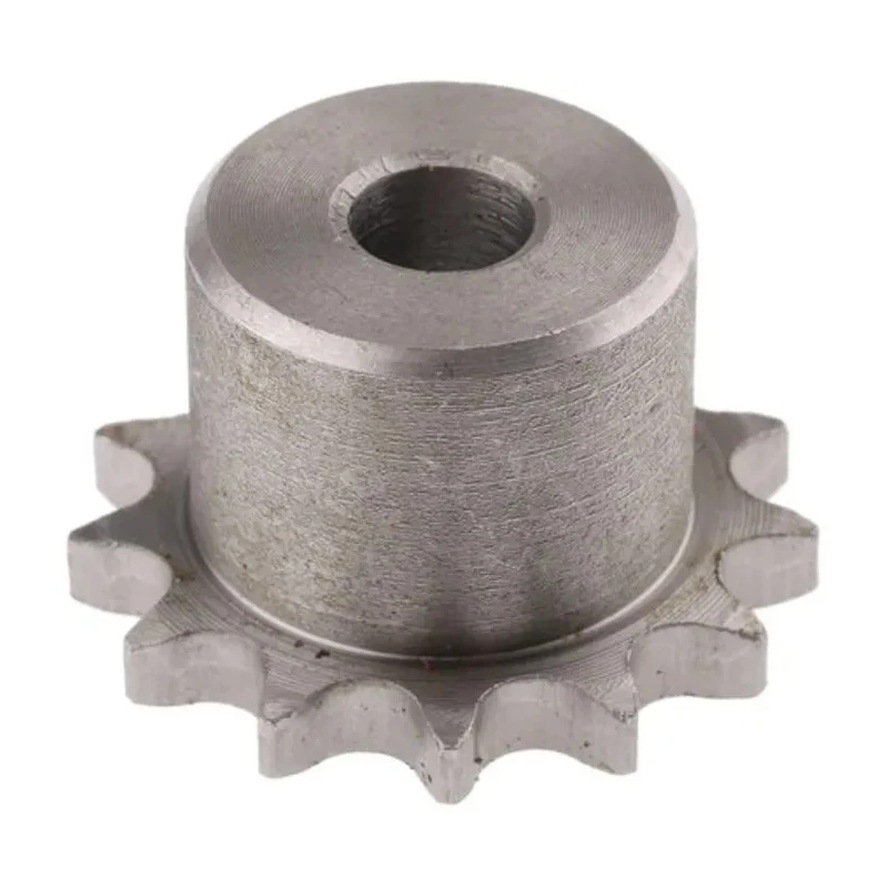 RS PRO 12 Tooth Pilot Sprocket 06 B-1 Steel, 8mm Bore Diameter, 36.8mm Pitch Diameter, 25mm Width 146-5432