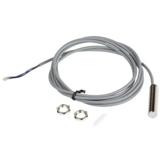 RS PRO Threaded Barrel Capacitive Proximity Sensor 2 mm, M12 x 1, PNP Output, 200mA, 30V DC, 1000V AC 146-6752