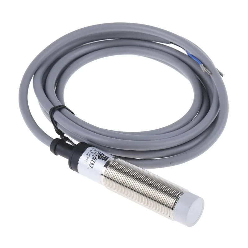 RS PRO Threaded Barrel Capacitive Proximity Sensor 8 mm Detection Range, M18 x 1 Thread, PNP Output 200mA 30V 146-6757