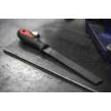 RS PRO 4 Piece 6 Inch Engineers File Set High Carbon Steel Double Cut with Handle Included 146-7305