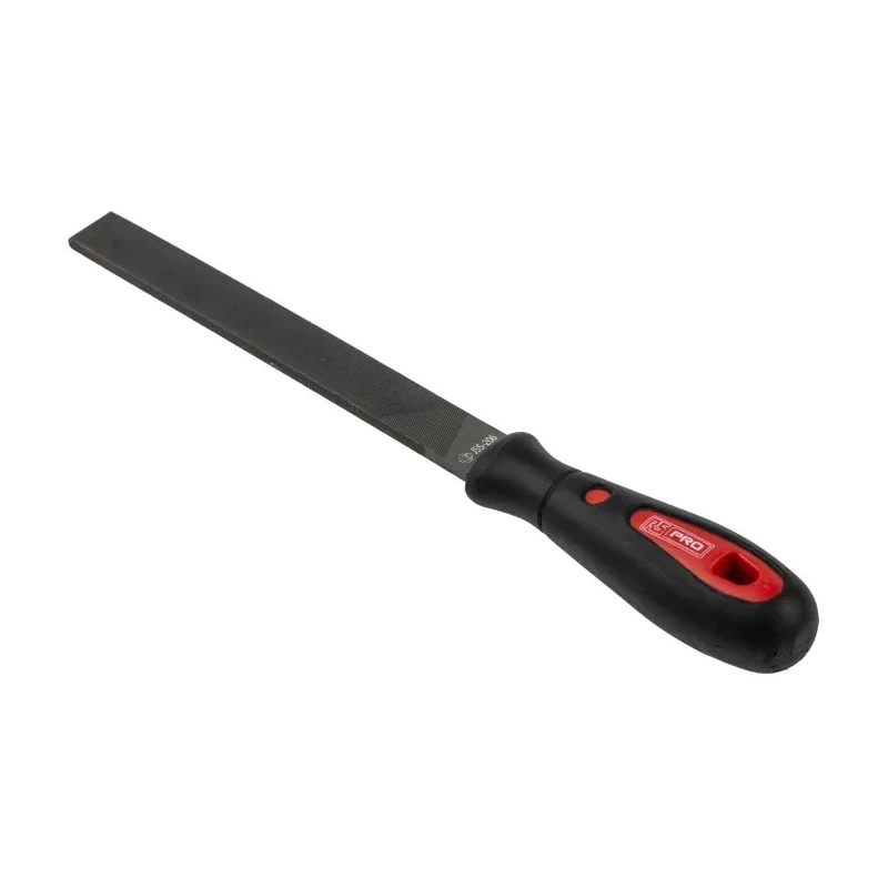 RS PRO 4 Piece 6 Inch Engineers File Set High Carbon Steel Double Cut with Handle Included 146-7305