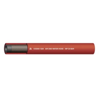 RS PRO Ethylene Propylene Diene Monomer Hose Pipe, 9.5 mm ID, 16.6 mm OD, Red, 25 m Length 146-7734
