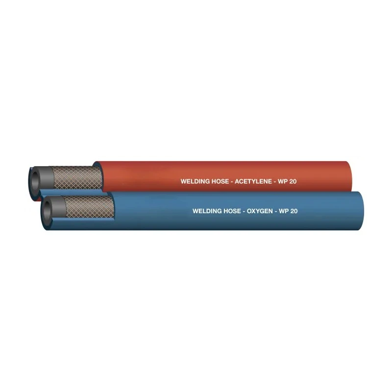 RS PRO Ethylene Propylene Diene Monomer Hose Pipe, 8 mm ID, 15.2 mm OD, Blue, Red, 25m 146-7758