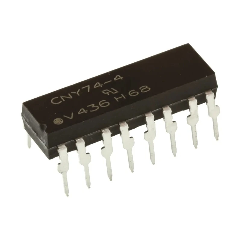 Vishay DC Input 4-Channel Optocoupler, Through Hole, 16-Pin PDIP CNY74-4H