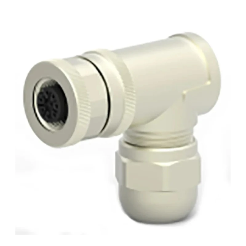 TE Connectivity Circular Connector 8 Contacts Cable Mount Plug Female IP67 30V T4112012081-000