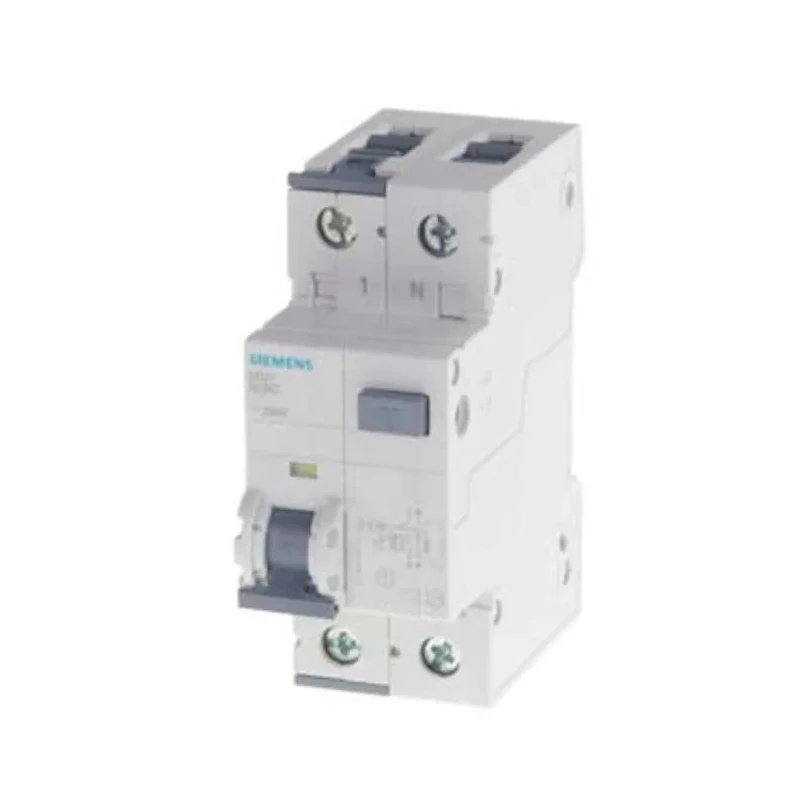 Siemens Residual Current Circuit Breaker with Overload Protection, 40A Current Rating, 2-Pole, 30 mA Trip 5SU1354-7KK40