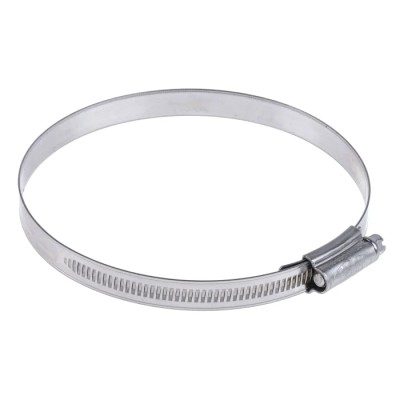 RS PRO Stainless Steel Hex Screw Worm Drive Hose Clip 12mm Width, 90-120mm Inside Diameter 145-0281