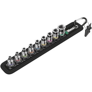 Wera 12-Piece 1/4 in Hexagon Socket Set Steel Material 265mm Length 05003880001