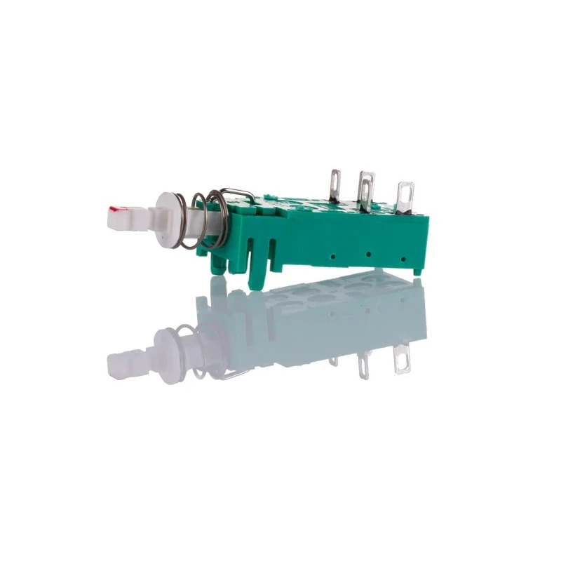 C & K NE-18 Series Push Button Switch Latching Through Hole DPST 250V AC NE182AEESNL6AMP