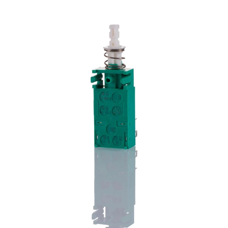 C & K NE-18 Series Push Button Switch Latching Through Hole DPST 250V AC NE182AEESNL6AMP