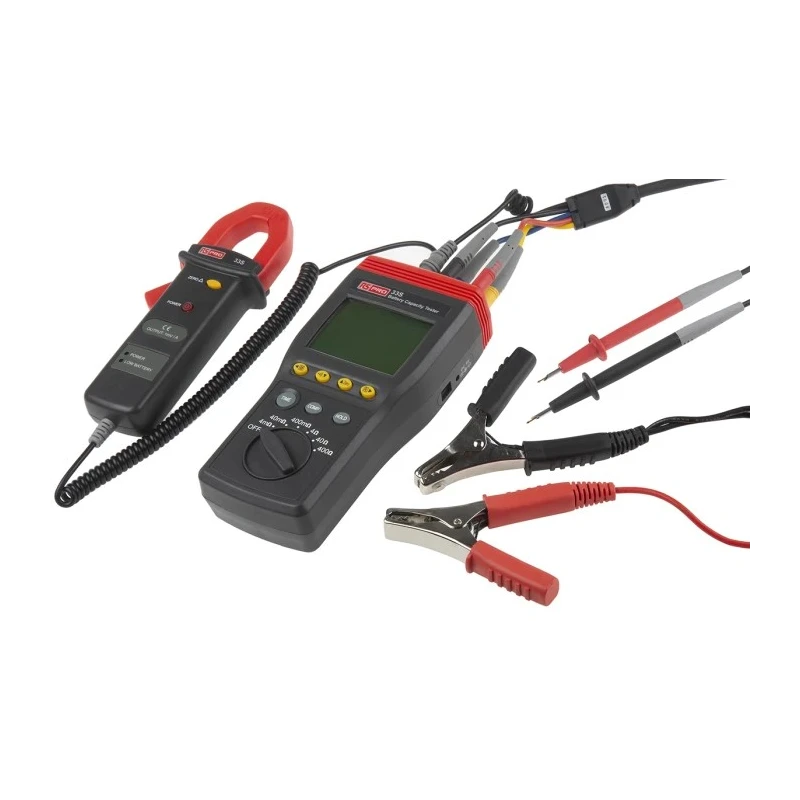 RS PRO Battery Capacity Tester USB Interface Lead Acid and Alkaline Batteries 146-6430