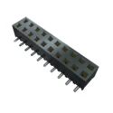 Samtec SMM Series Straight Surface PCB Socket, 14-Contact, 2 Row, 2 mm Pitch Solder SMM-107-02-S-D