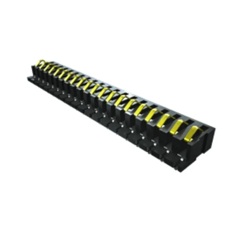 Samtec SIB Series Straight Surface PCB Header, 5 Contacts, 2.54 mm Pitch, 1 Row, Shrouded SIB-105-02-F-S-LC