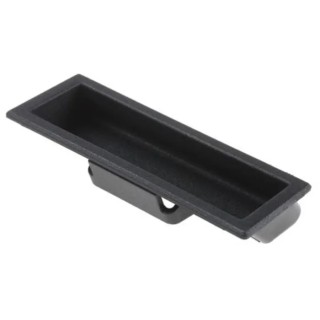 RS PRO Low Gloss Black Plastic Handle Type B 38 mm Height, 36 mm Width, 93 mm Length 161-1959