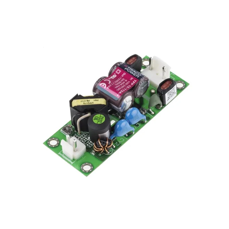 TRACOPOWER AC/DC Power Supply 12V DC, 15W, 85-264V AC Input, Chassis Mount TPP 15-112A-J