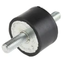 RS PRO M10 Anti-Vibration Mount Male to Male Bobbin with 164 kg Compression Load, 40 mm OD, 25 mm Height 162-3240