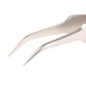 CK 105mm Stainless Steel Bent Fine ESD Safe Tweezer T2317