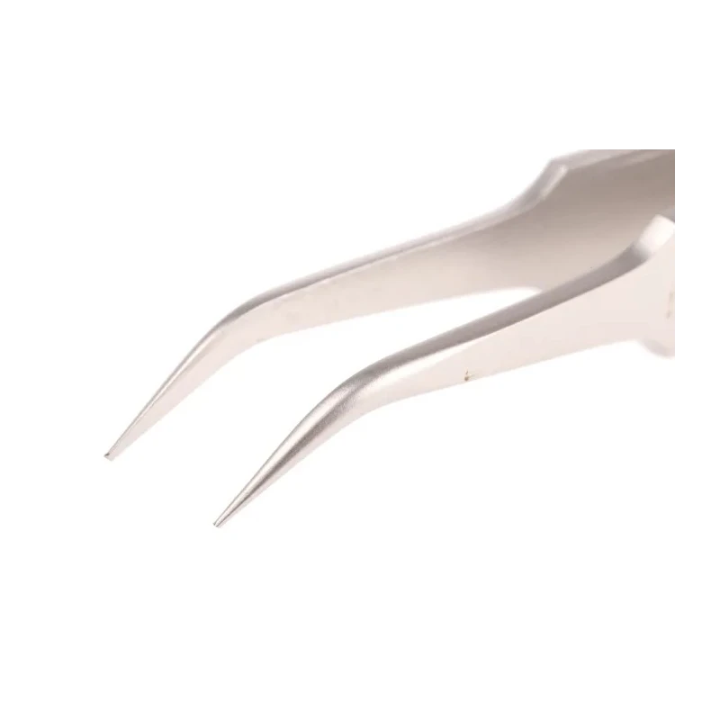 CK 105mm Stainless Steel Bent Fine ESD Safe Tweezer T2317