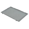 RS PRO Black Grey Polypropylene Storage Box Lid Hinged 16 mm x 600 mm x 400 mm 163-1901