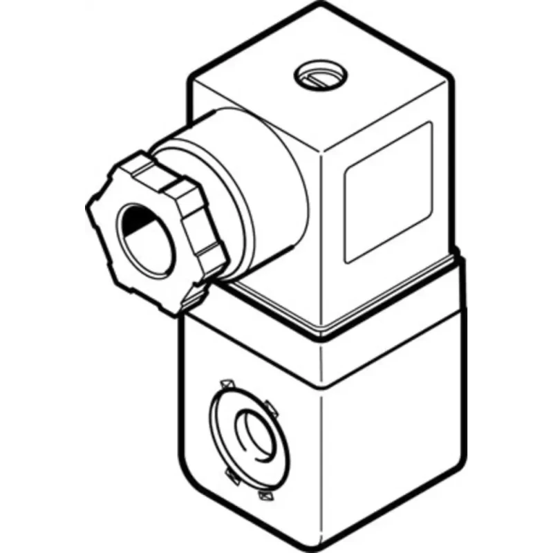 Festo Replacement Solenoid Coil 24V DC Supply Voltage VACN-N-A1-1-EX4-A