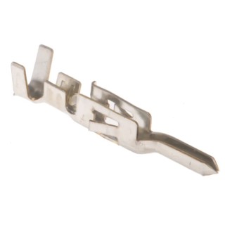 TE Connectivity VAL-U-LOK Series Male Crimp Terminal 26 AWG Min Wire 22 AWG Max Wire 9A Current 1586316-1