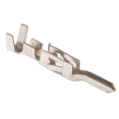 TE Connectivity VAL-U-LOK Series Male Crimp Terminal 26 AWG Min Wire 22 AWG Max Wire 9A Current 1586316-1