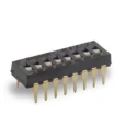 C & K Recessed Flush Slide Rotary Coded DIP Switch SDA08H0BD