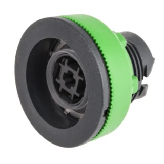 Schneider Electric Harmony Series Black Momentary Push Button Head, 30 mm Cutout, IP69K, IP67, IP66 ZB5FA0