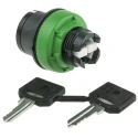 Schneider Electric Harmony XB5 3-position Key Switch Head Latching 30 mm Cutout ZB5FG09D