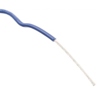 Alpha Wire Harsh Environment Hookup Wire PVC Series Blue 7 x 0.25 mm Copper Conductor 30 m 105°C 3051 BL005