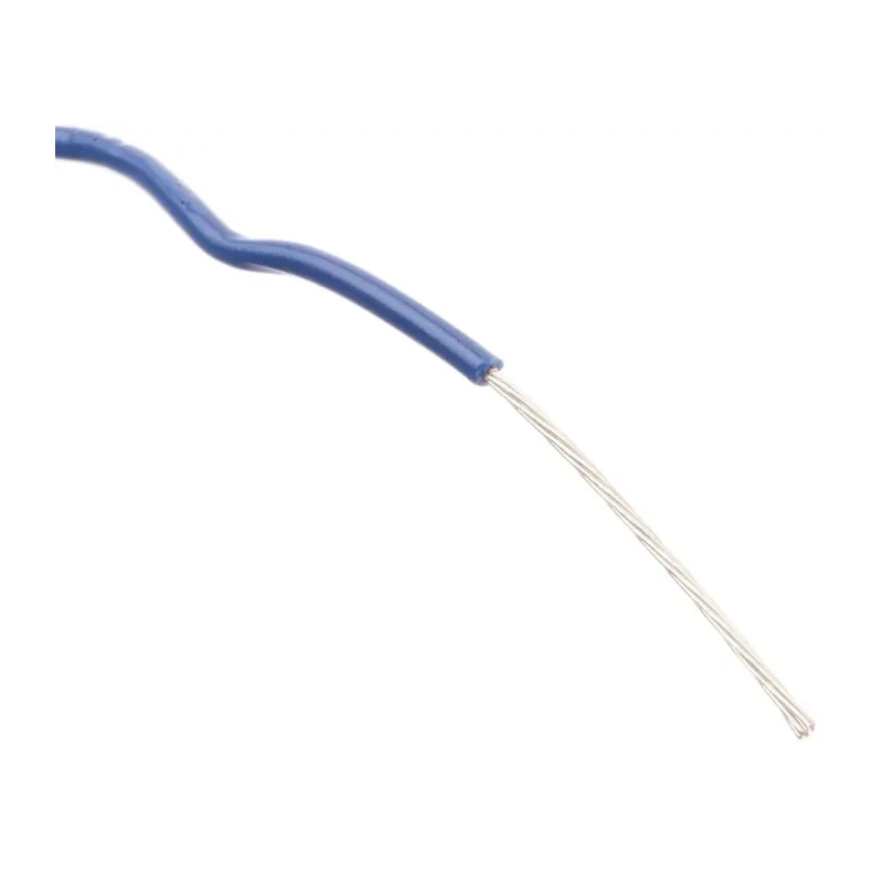 Alpha Wire Harsh Environment Hookup Wire PVC Series Blue 7 x 0.25 mm Copper Conductor 30 m 105°C 3051 BL005