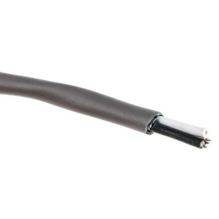 Alpha Wire Alpha Essentials Communication & Control Control Cable, 2 Cores, 0.56 mm² 20 AWG, Screened, Armoured 2411C SL033