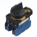 Idec Spring Return Selector Switch DPST 3 Positions 22 mm Cutout Diameter CW1S-31LE20