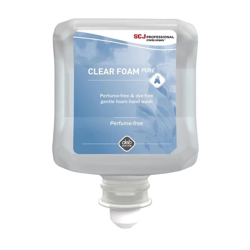 SCJ Professional Unscented Clear FOAM Foaming Hand Cleaner Cartridge 1 L CLR1L